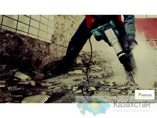 Демонтажные работы по полу, стенам и потолку Карагандинская область